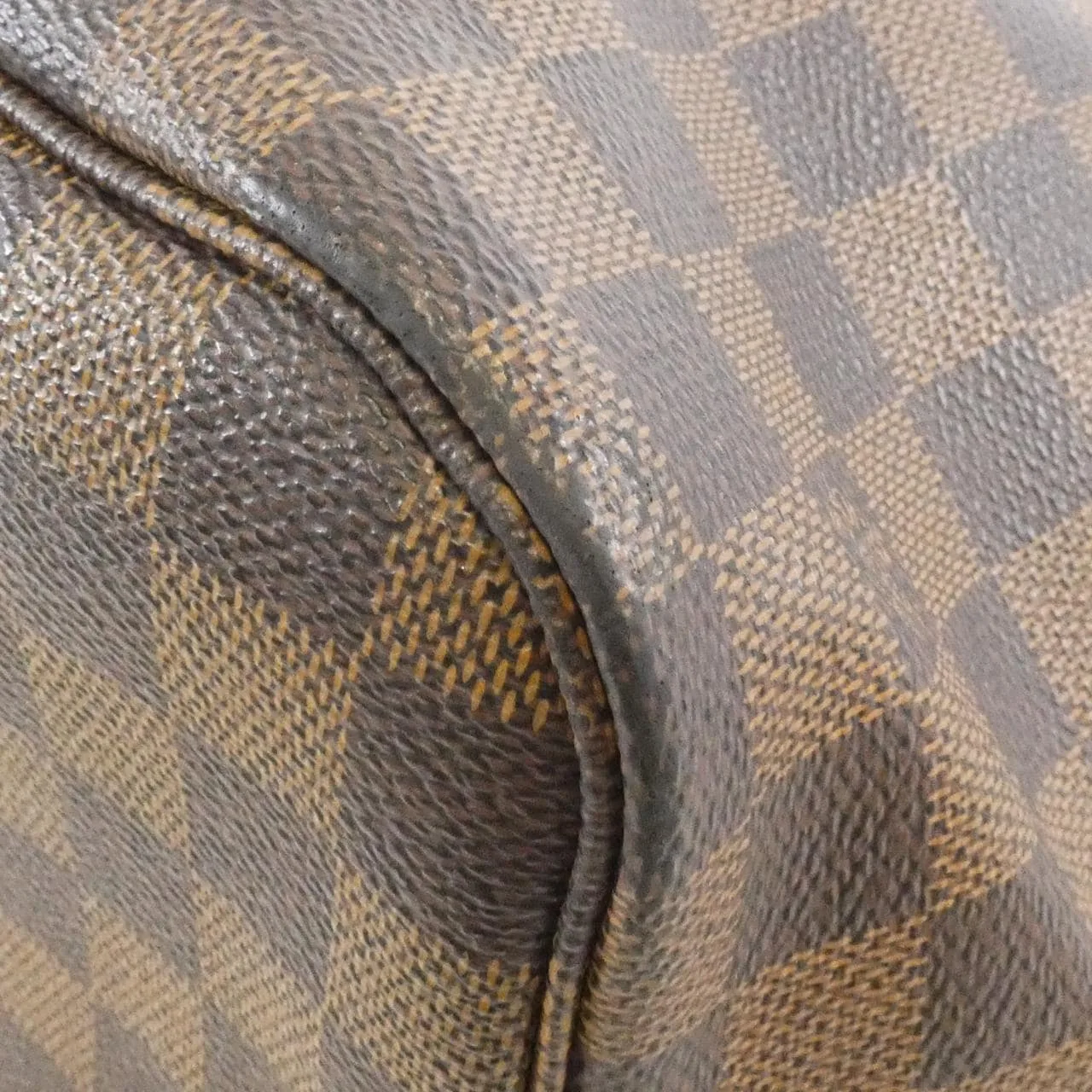 LOUIS VUITTON Neverfull N51105 Tote Damier Black Damier - Thumbnail 2