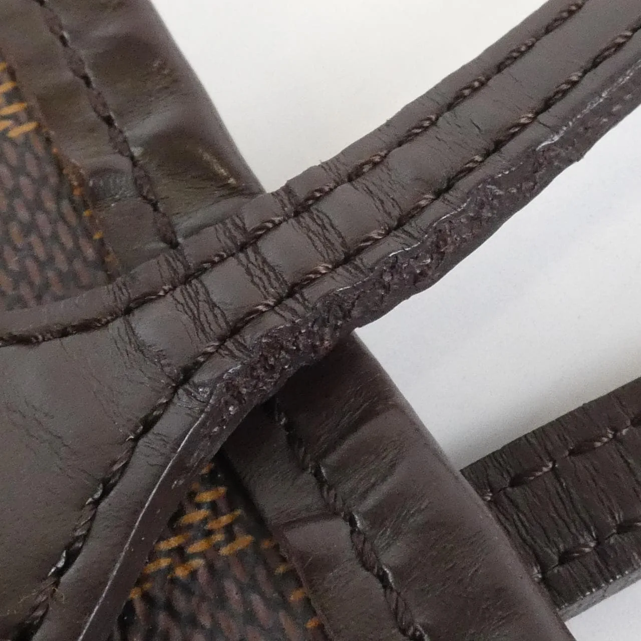 LOUIS VUITTON Neverfull N51105 Tote Damier Black Damier - Thumbnail 5