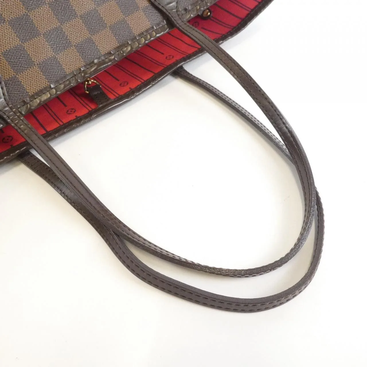 LOUIS VUITTON Neverfull N51105 Tote Damier Black Damier - Thumbnail 6