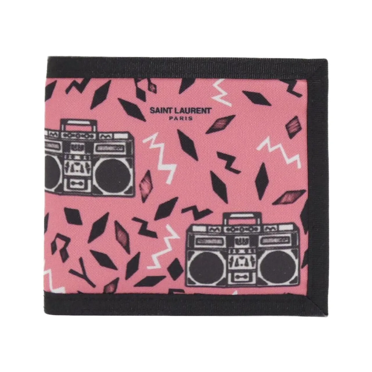 SAINT LAURENT 582400 HPB1E Coin Case Nylon