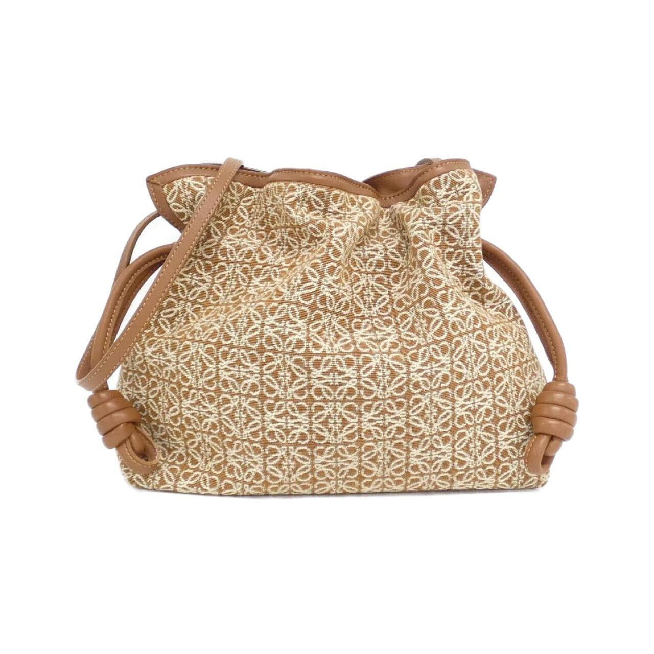 LOEWE Flamenco A411FC1X63 Clutch Canvas Black