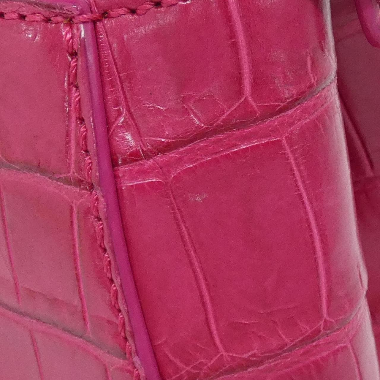 FENDI Peekaboo 8BN244 1DW Handbag Crocodile Black Crocodile Rank A - Thumbnail 3