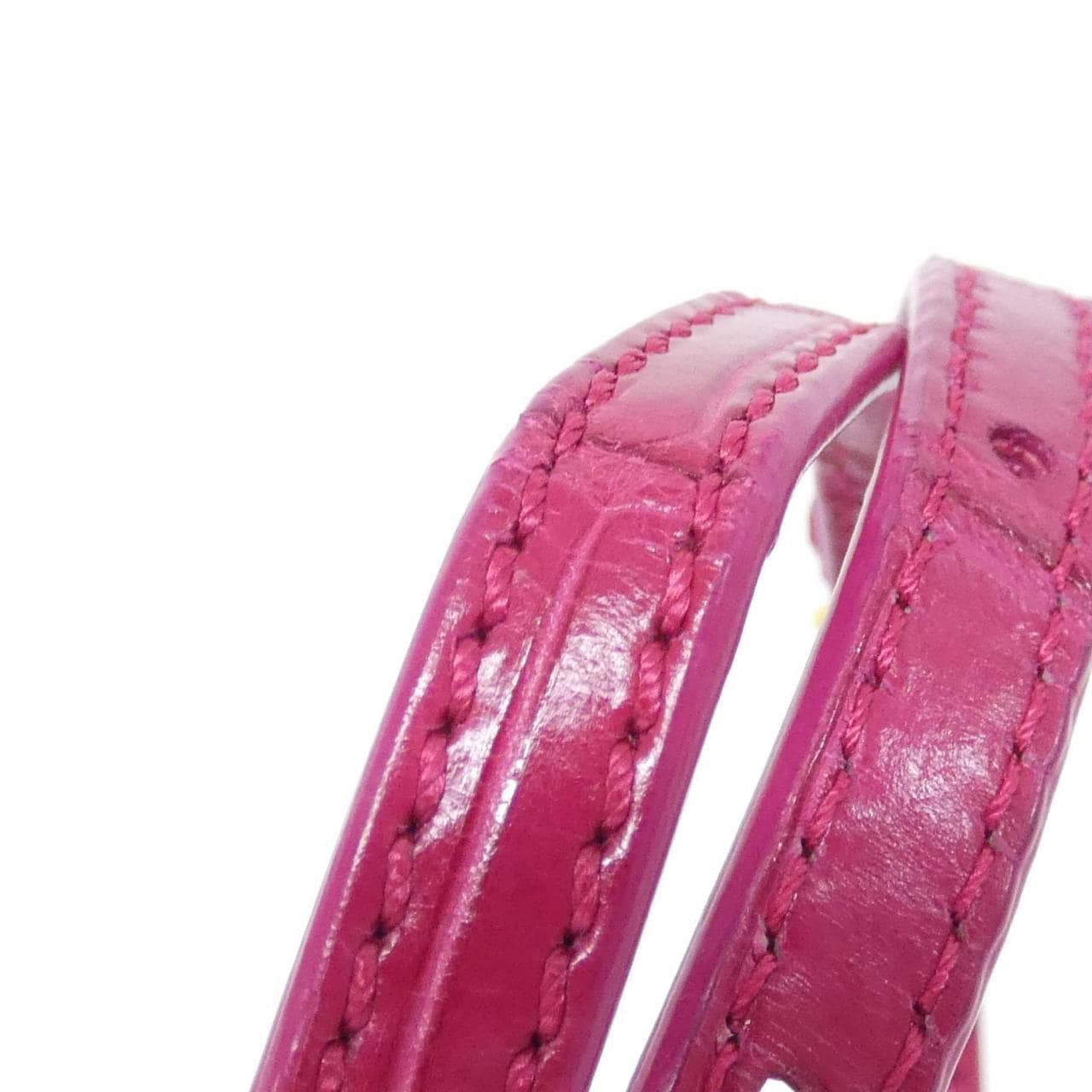 FENDI Peekaboo 8BN244 1DW Handbag Crocodile Black Crocodile Rank A - Thumbnail 5