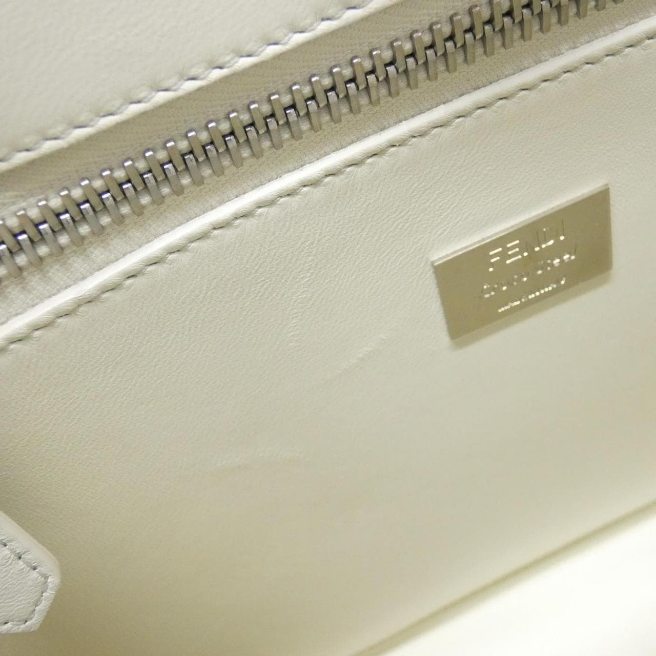 FENDI Peekaboo 8BN290 A860 Handbag Crocodile Black Crocodile Rank A - Thumbnail 6