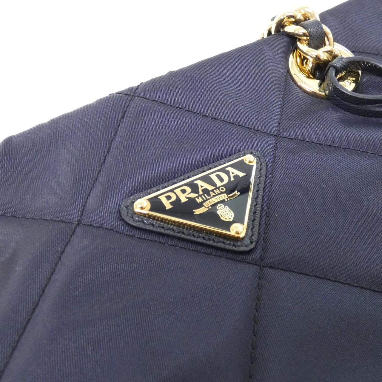 PRADA 1BG467 Shoulder Bag Blue - Thumbnail 4