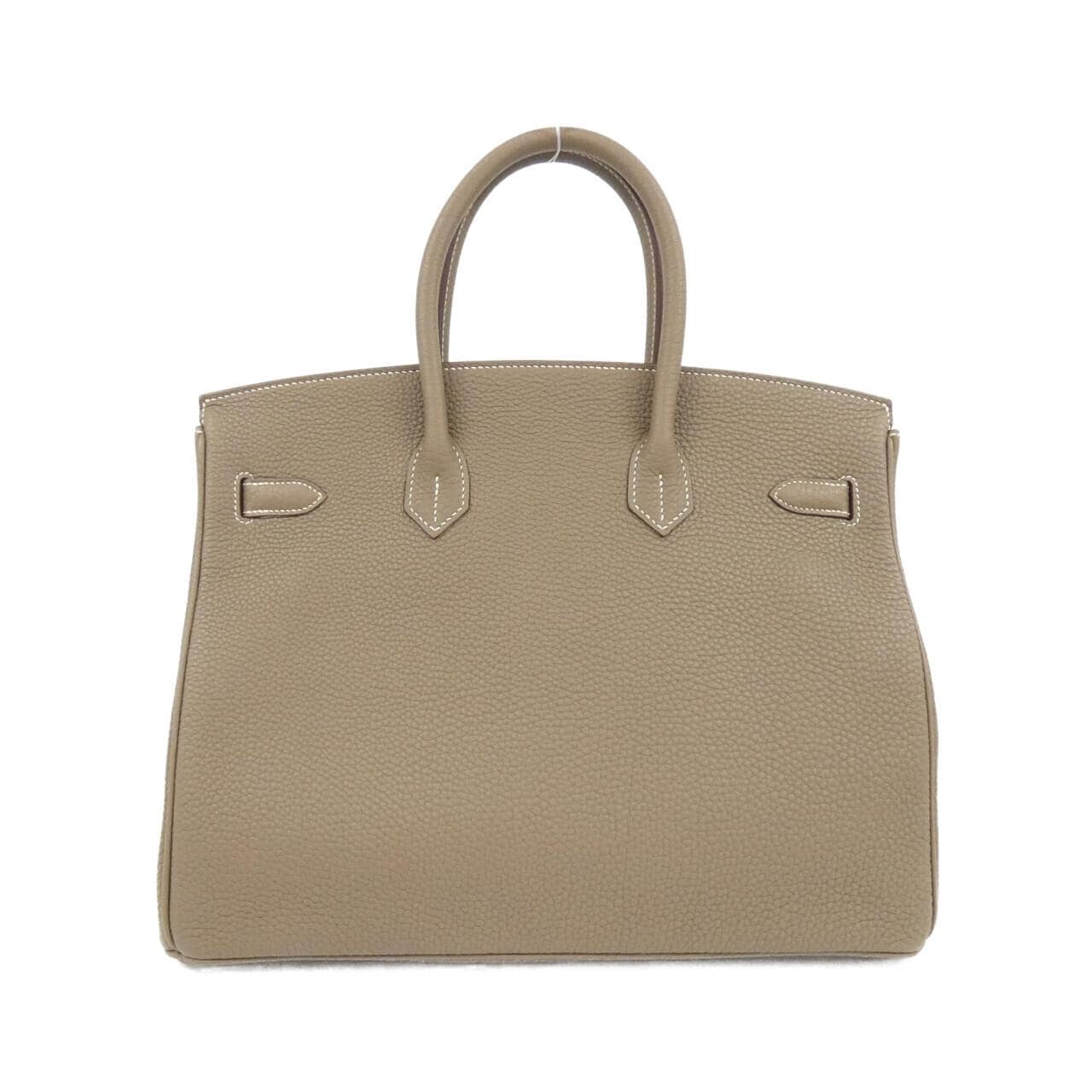 HERMES HERMÈS Birkin 027767CK Bag Togo Etoupe Togo Leather - Thumbnail 2