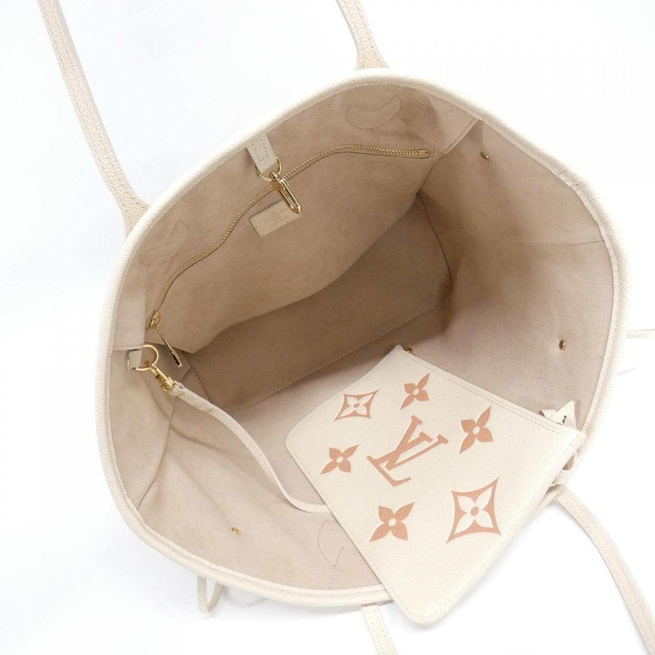 LOUIS VUITTON Neverfull M21579 Bag Monogram 黑色 Monogram 中古品A - 縮圖 6