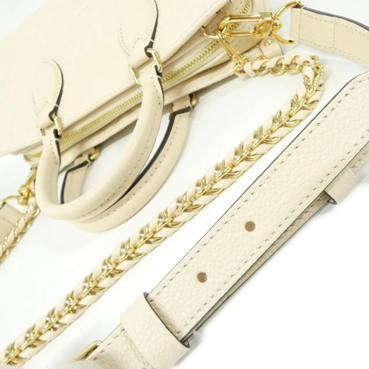 LOUIS VUITTON OnTheGo M23698 Handbag Monogram Black Monogram Rank A - Thumbnail 4