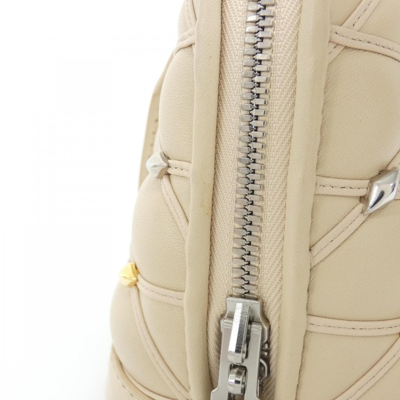 LOUIS VUITTON Alma M24153 Bag Lambskin Beige Lambskin Rank A - Thumbnail 5