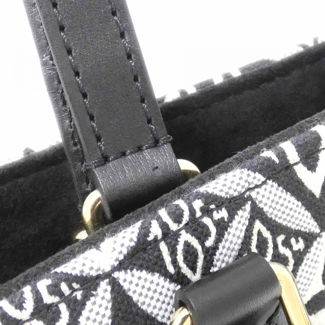 LOUIS VUITTON OnTheGo M57207 Bag Black Rank A - Thumbnail 4