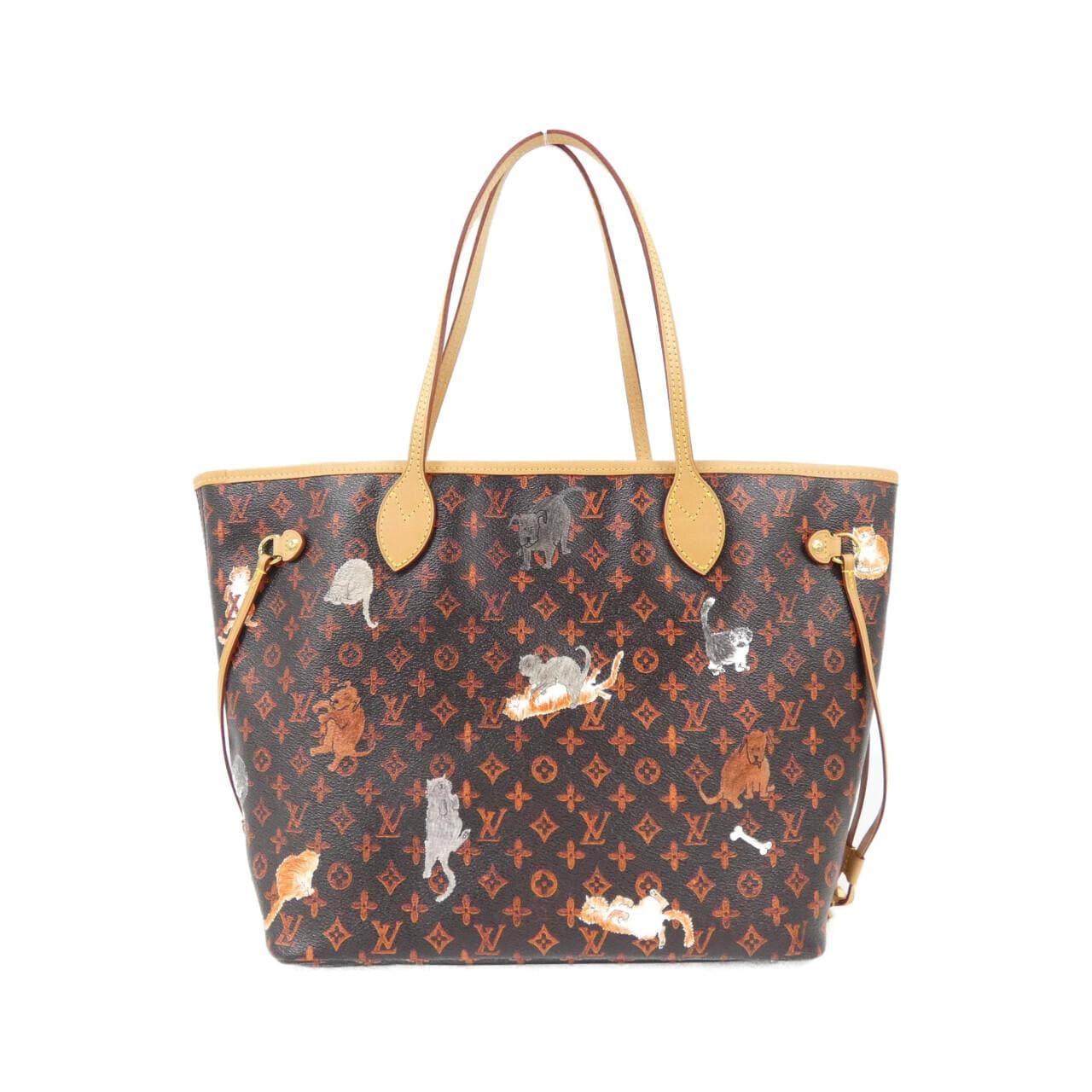 LOUIS VUITTON Neverfull M44441 Bag Lambskin