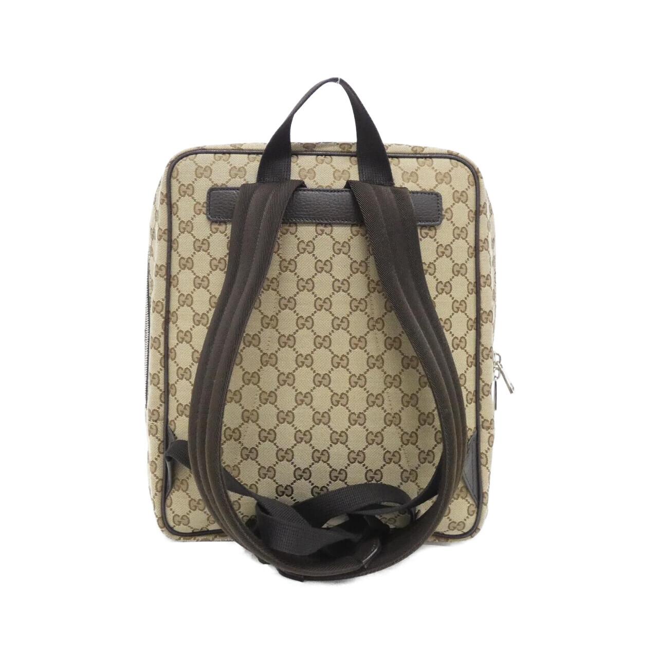 GUCCI 630914 KW9NN Backpack Canvas Black Canvas - Thumbnail 2