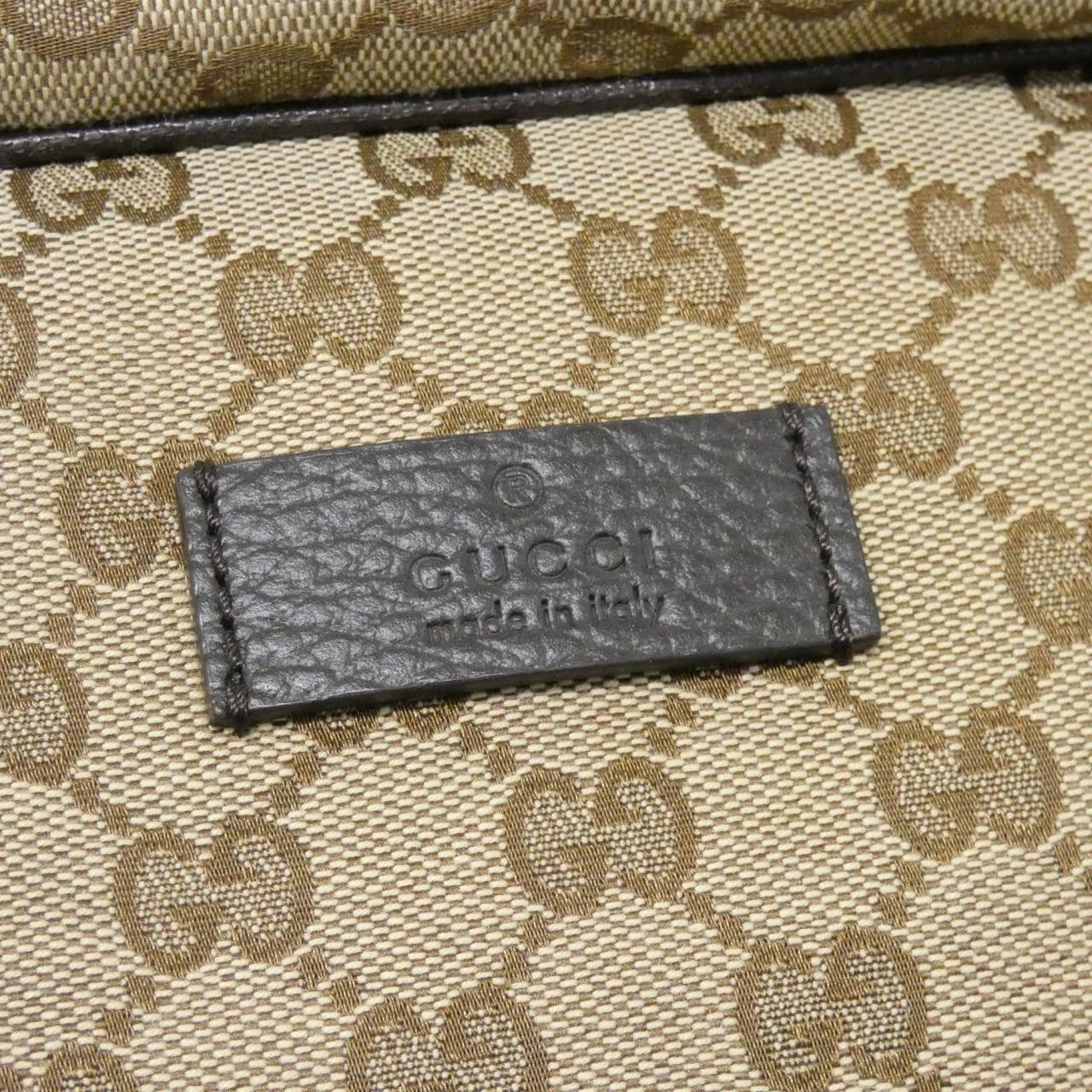 GUCCI 630914 KW9NN Backpack Canvas Black Canvas - Thumbnail 4