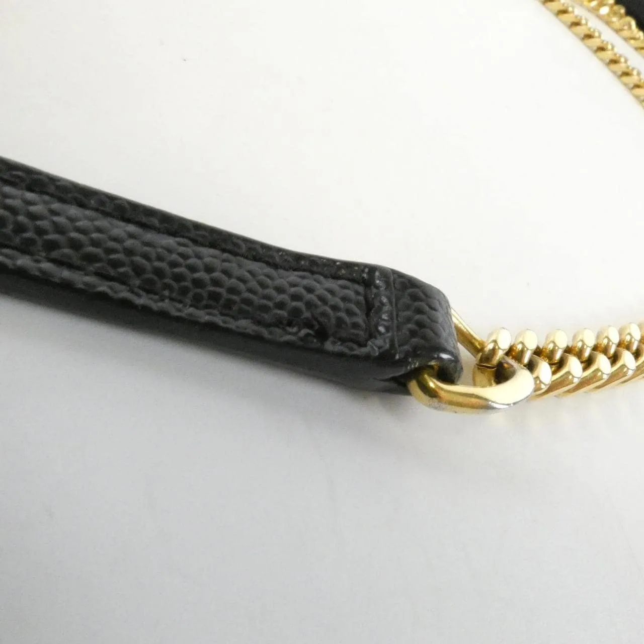 SAINT LAURENT 393953 BOW01 Wallet 黑色 中古品A - 縮圖 8