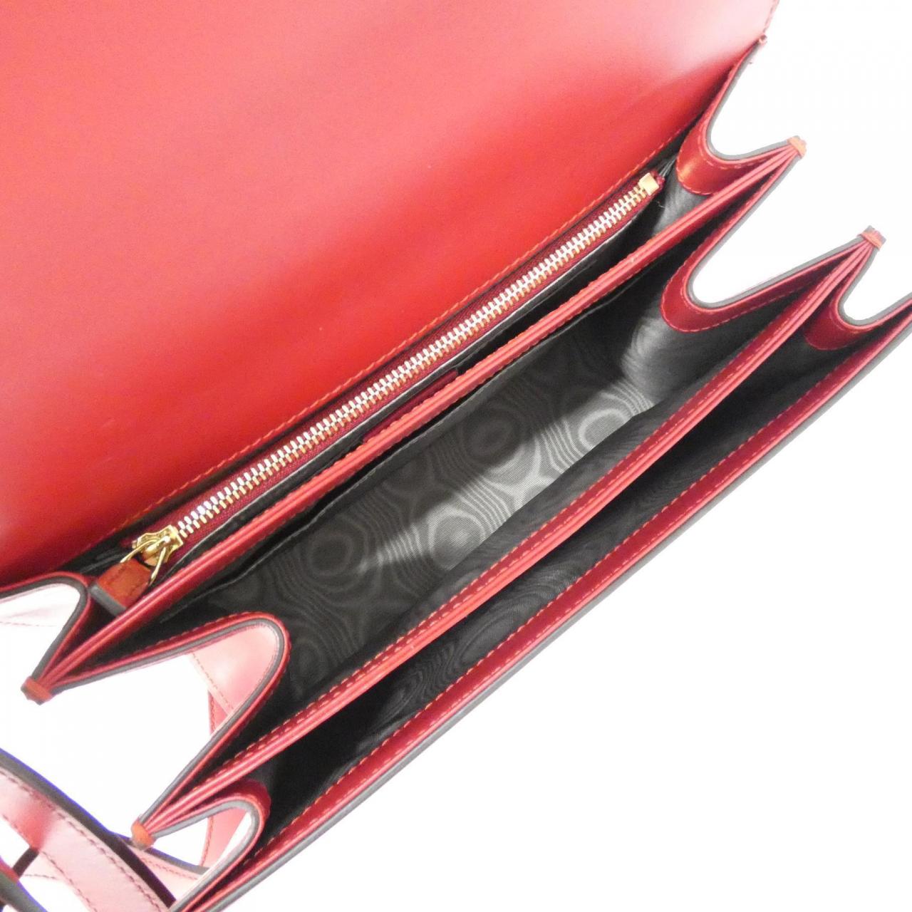 GUCCI 576388 05J0X Shoulder Leather Black Leather - Thumbnail 7