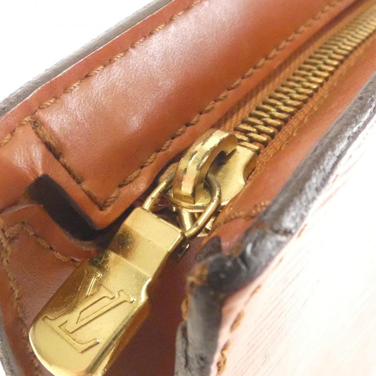 LOUIS VUITTON Saint-Jacques M52273 Bag Epi 棕色 Epi 中古品B - 縮圖 5