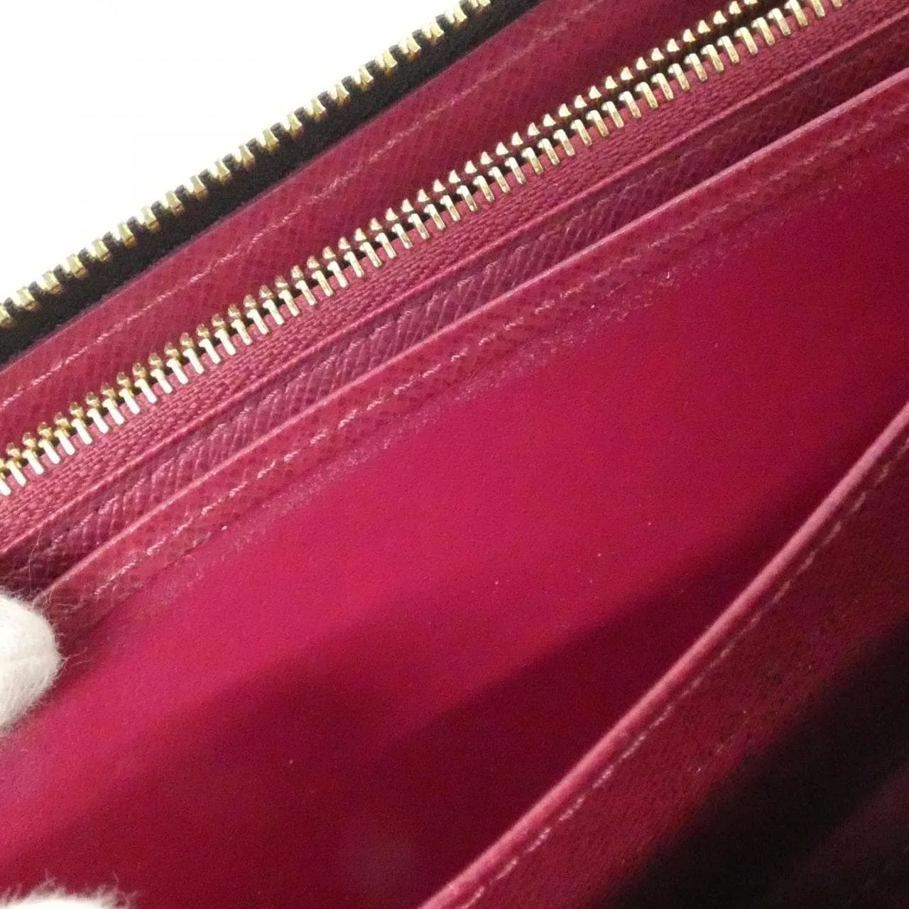 LOUIS VUITTON M41895 Wallet Monogram 黑色 Monogram 中古品A - 縮圖 10