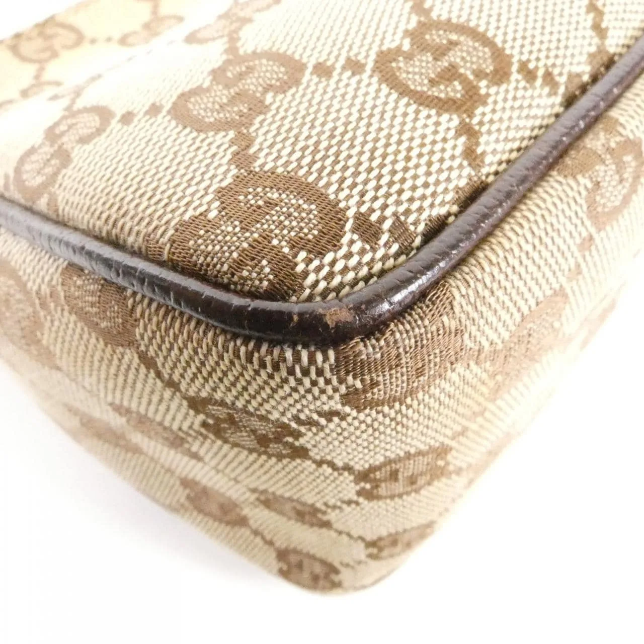 GUCCI 106644 Pouch Canvas Beige Canvas Rank A - Thumbnail 3