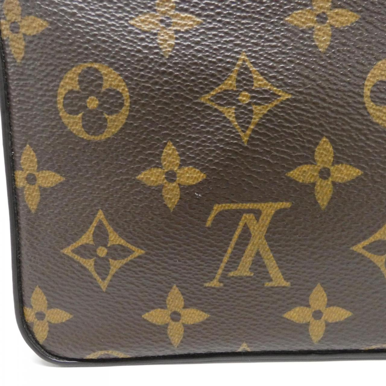 LOUIS VUITTON Pochette M61276 Shoulder Bag Monogram Black Monogram - Thumbnail 6