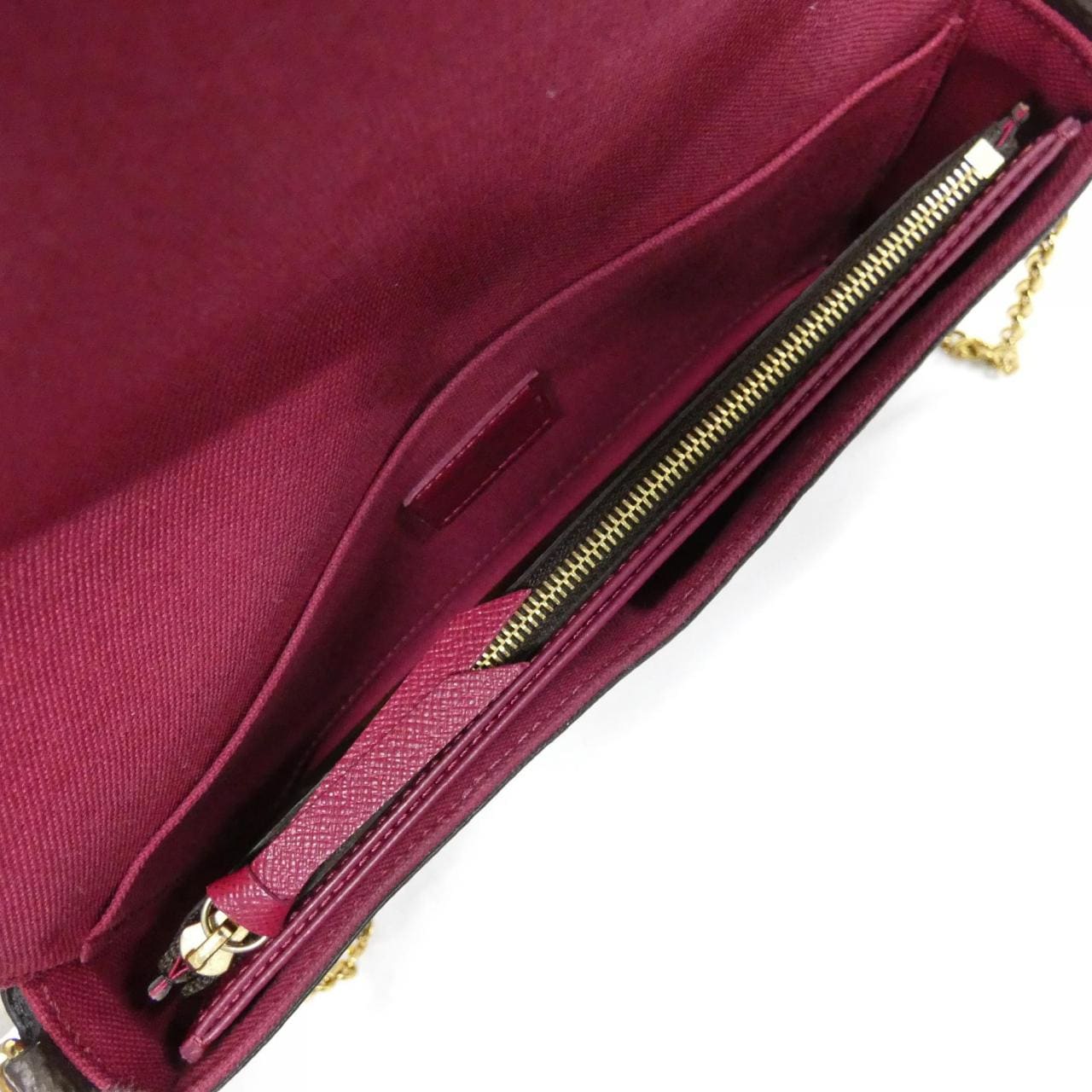 LOUIS VUITTON Pochette M61276 Shoulder Bag Monogram Black Monogram - Thumbnail 9