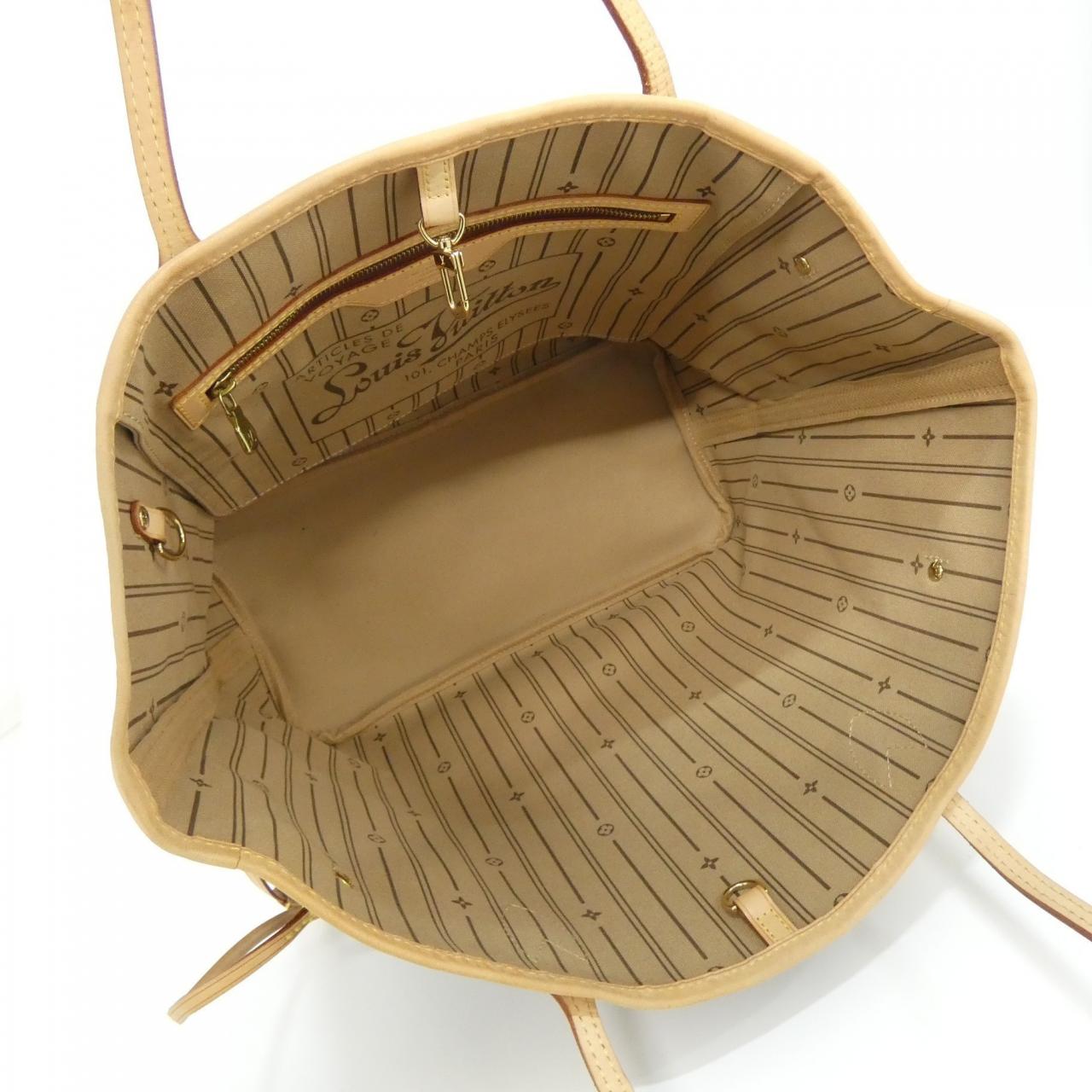 LOUIS VUITTON Neverfull M40156 Tote Monogram 黑色 Monogram - 縮圖 5