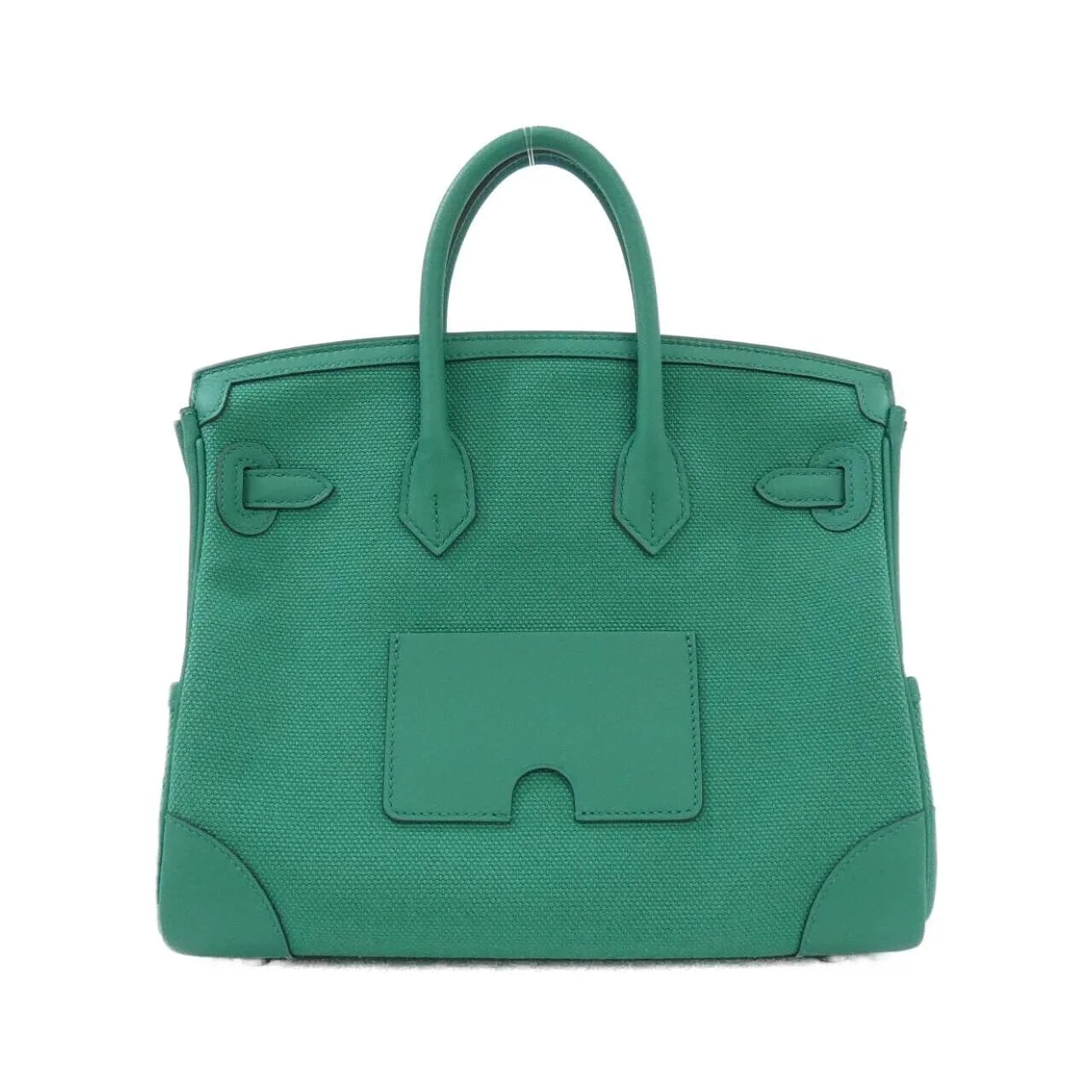 HERMES Birkin 082739CK Handbag Swift Black Swift Leather Rank A - Thumbnail 2