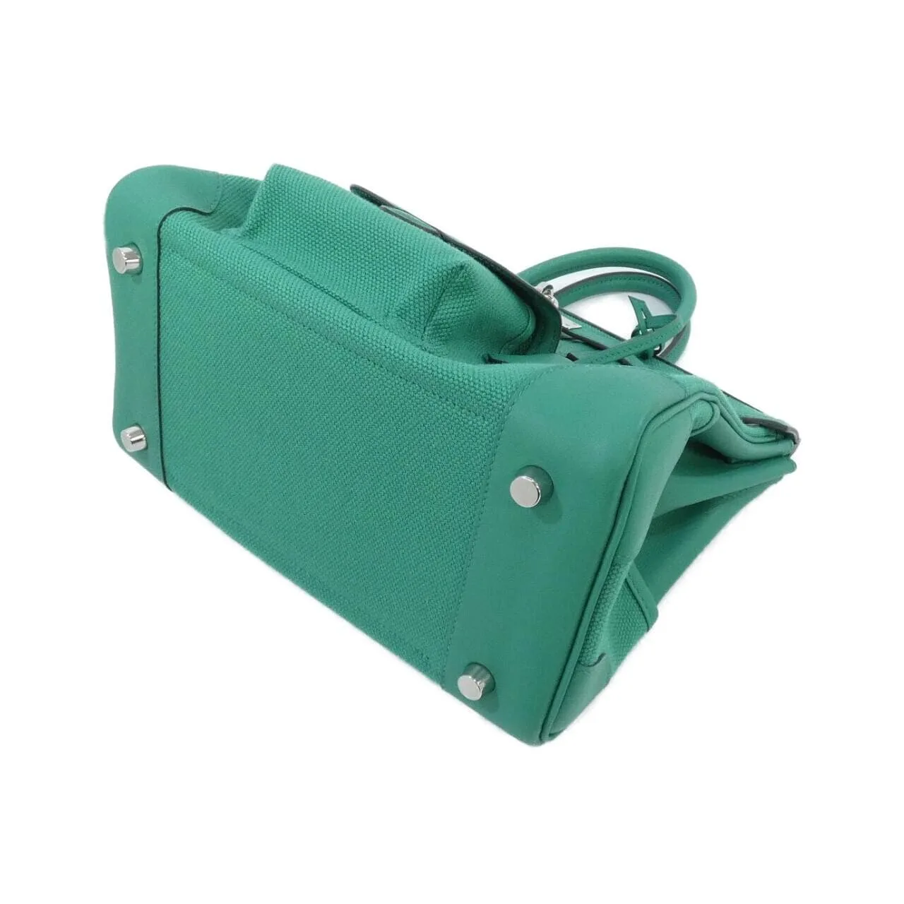 HERMES Birkin 082739CK Handbag Swift Black Swift Leather Rank A - Thumbnail 3