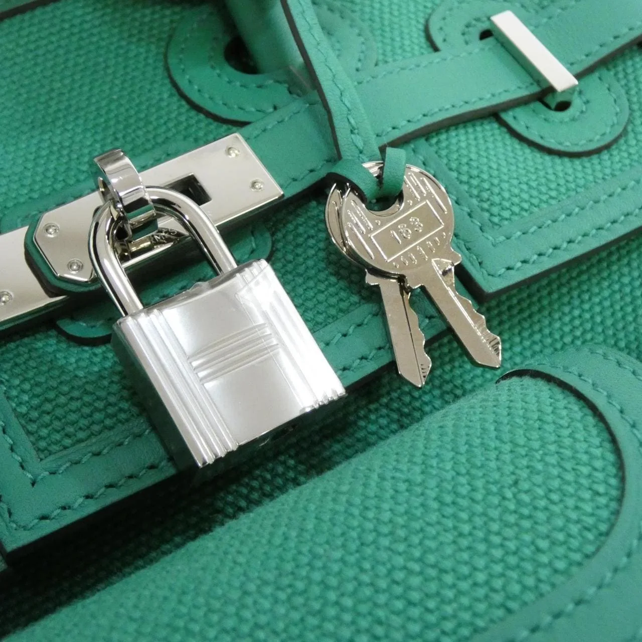 HERMES Birkin 082739CK Handbag Swift Black Swift Leather Rank A - Thumbnail 4