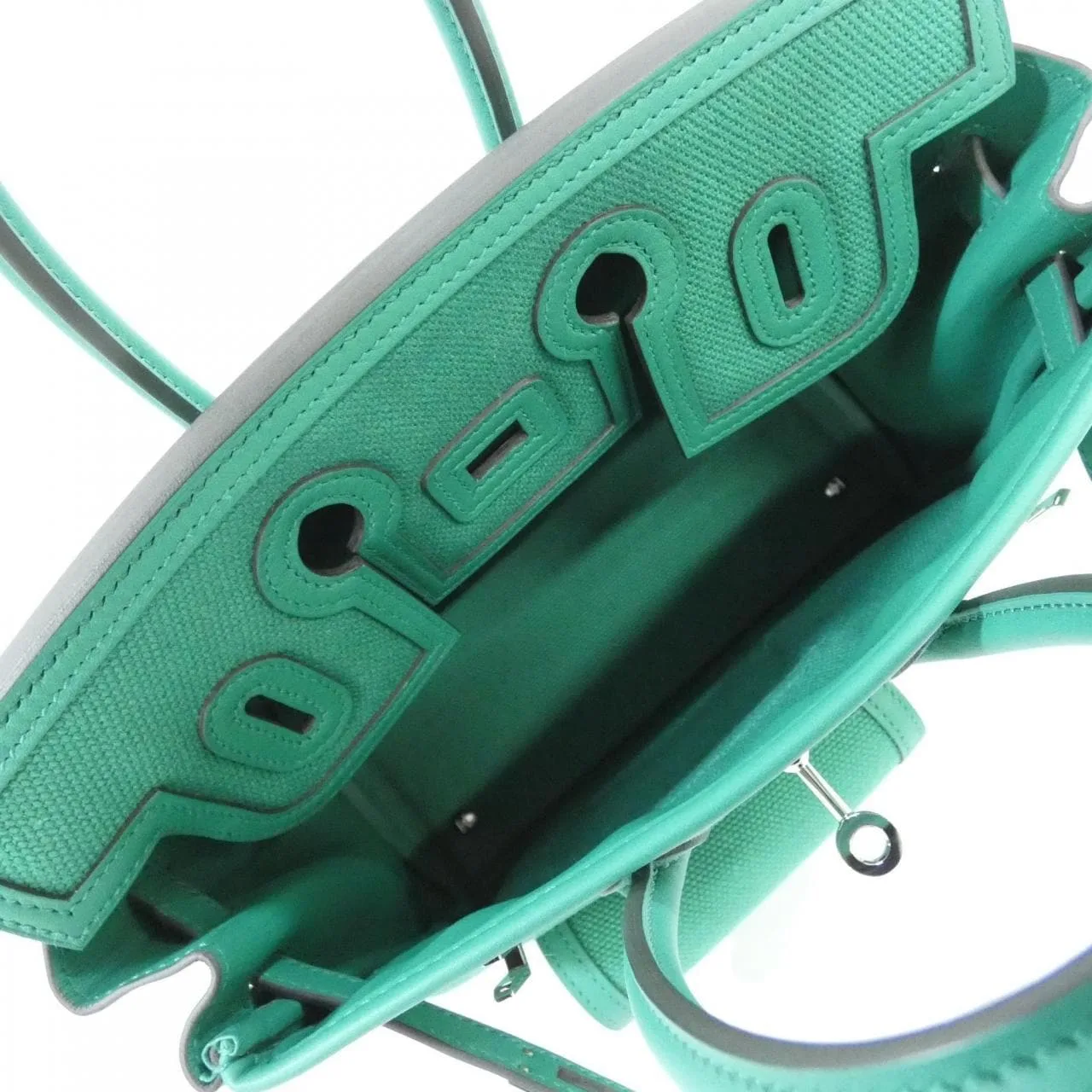 HERMES Birkin 082739CK Handbag Swift Black Swift Leather Rank A - Thumbnail 7