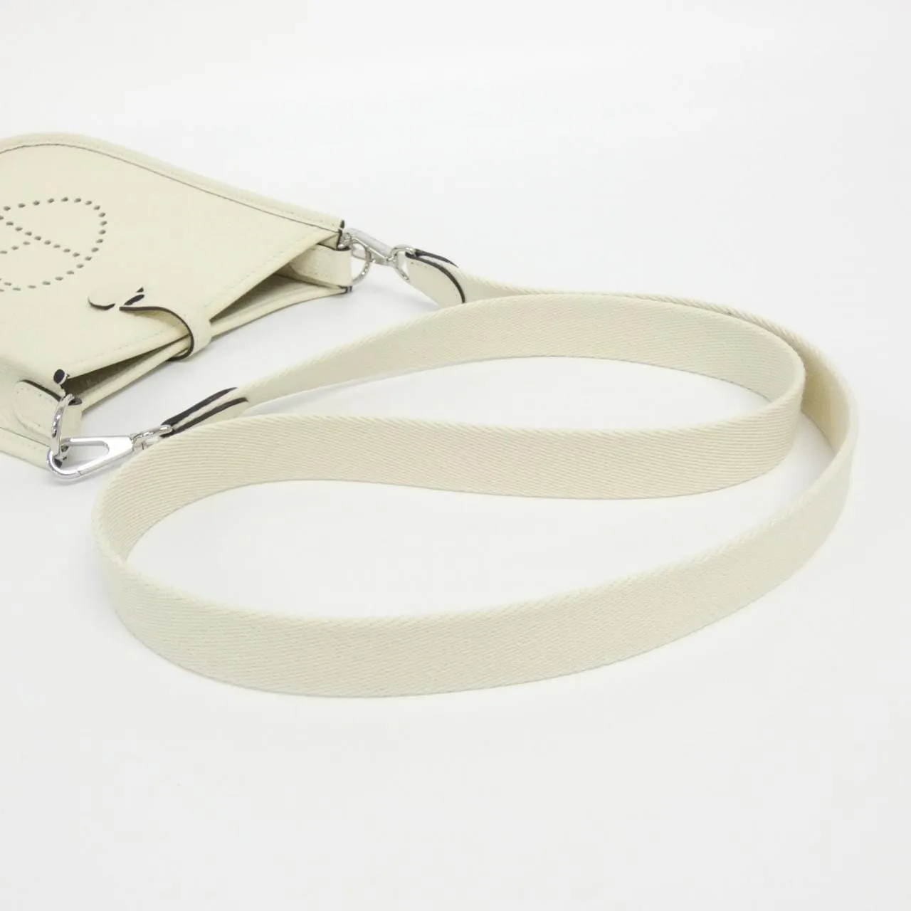 HERMES Evelyne 069426CK Shoulder Clemence Clemence 皮 未使用品 - 縮圖 4