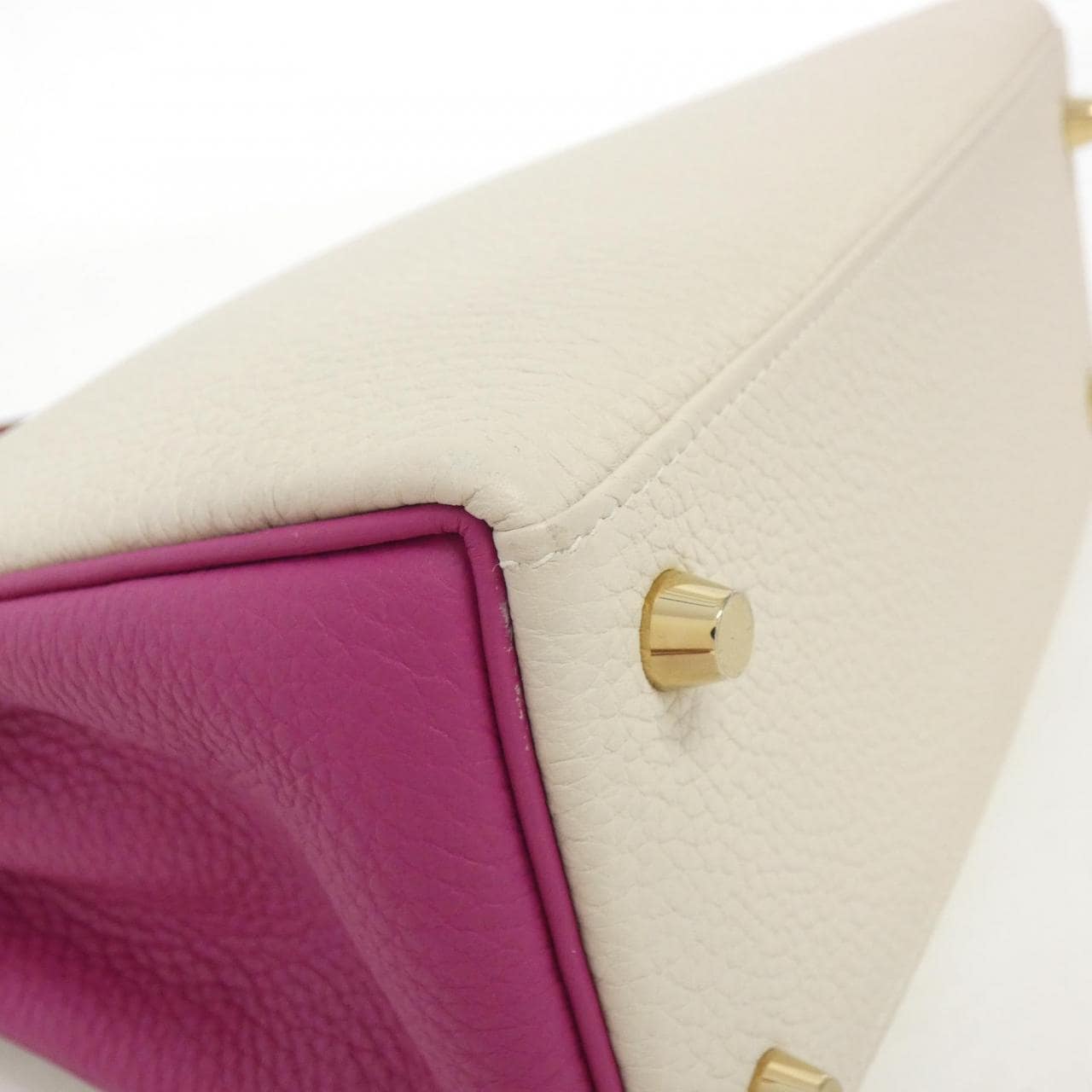 HERMES HERMÈS Kelly Bag Togo Purple Togo Leather - Thumbnail 3