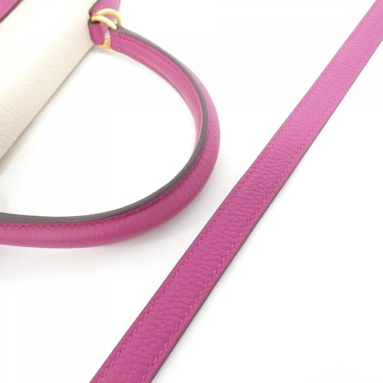 HERMES HERMÈS Kelly Bag Togo Purple Togo Leather - Thumbnail 6