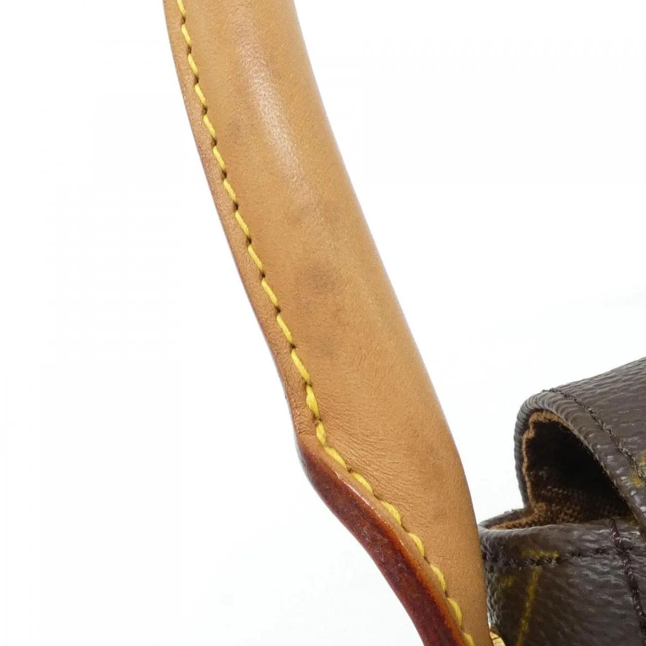 LOUIS VUITTON Looping M51147 Shoulder Monogram 黑色 Monogram 中古品A - 縮圖 4