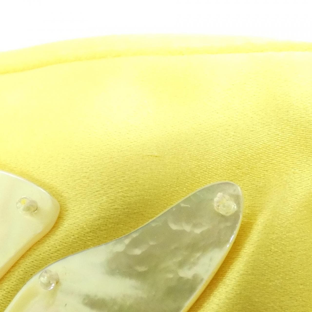 FENDI Baguette 26424 Shoulder Bag Nylon Yellow Nylon - Thumbnail 6