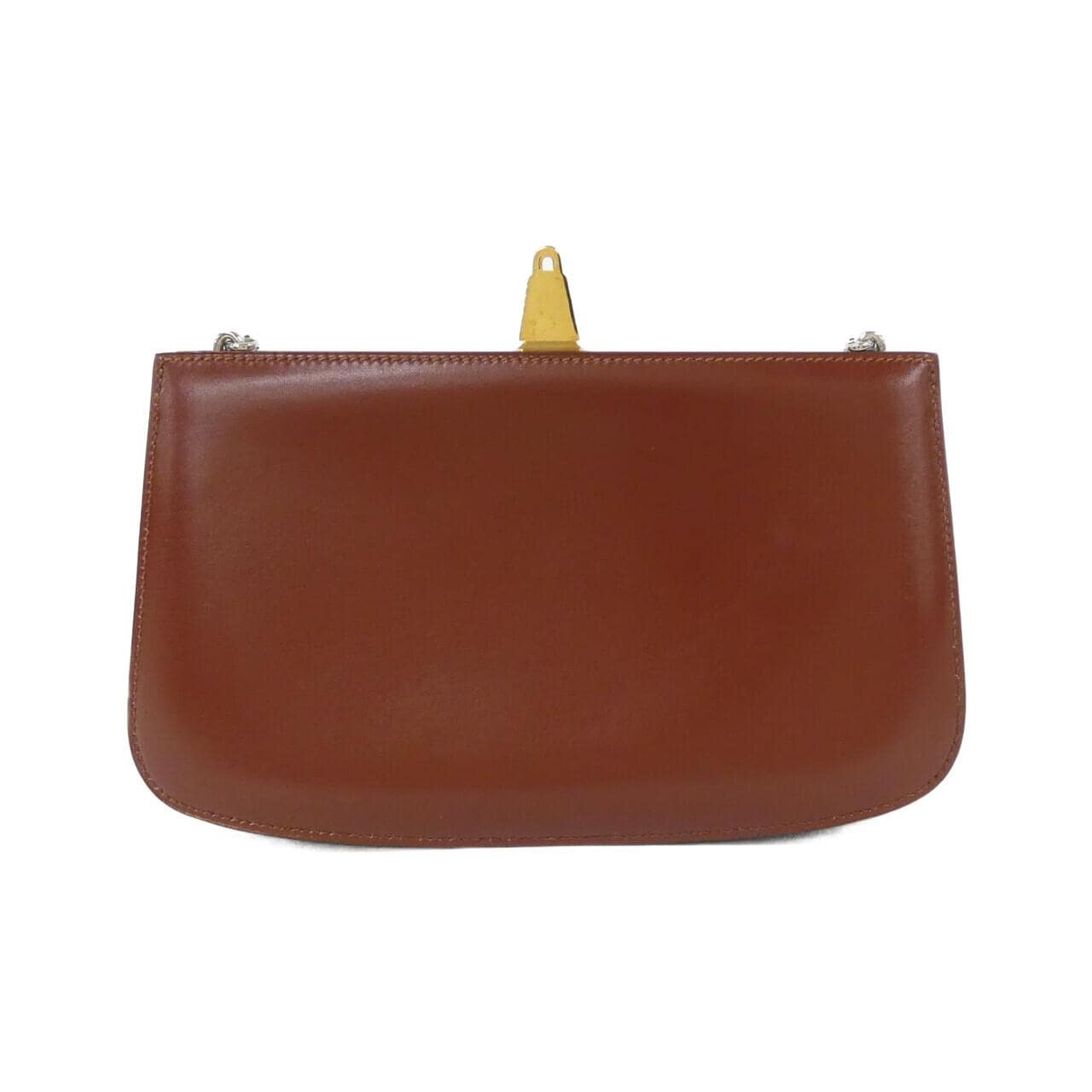 HERMES Shoulder Box Calf 藍色 Box 皮 - 縮圖 2