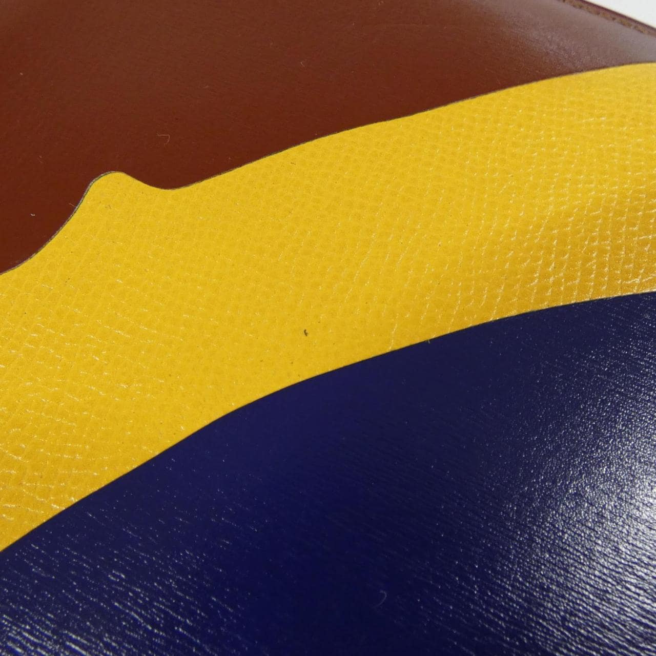 HERMES Shoulder Box Calf 藍色 Box 皮 - 縮圖 4