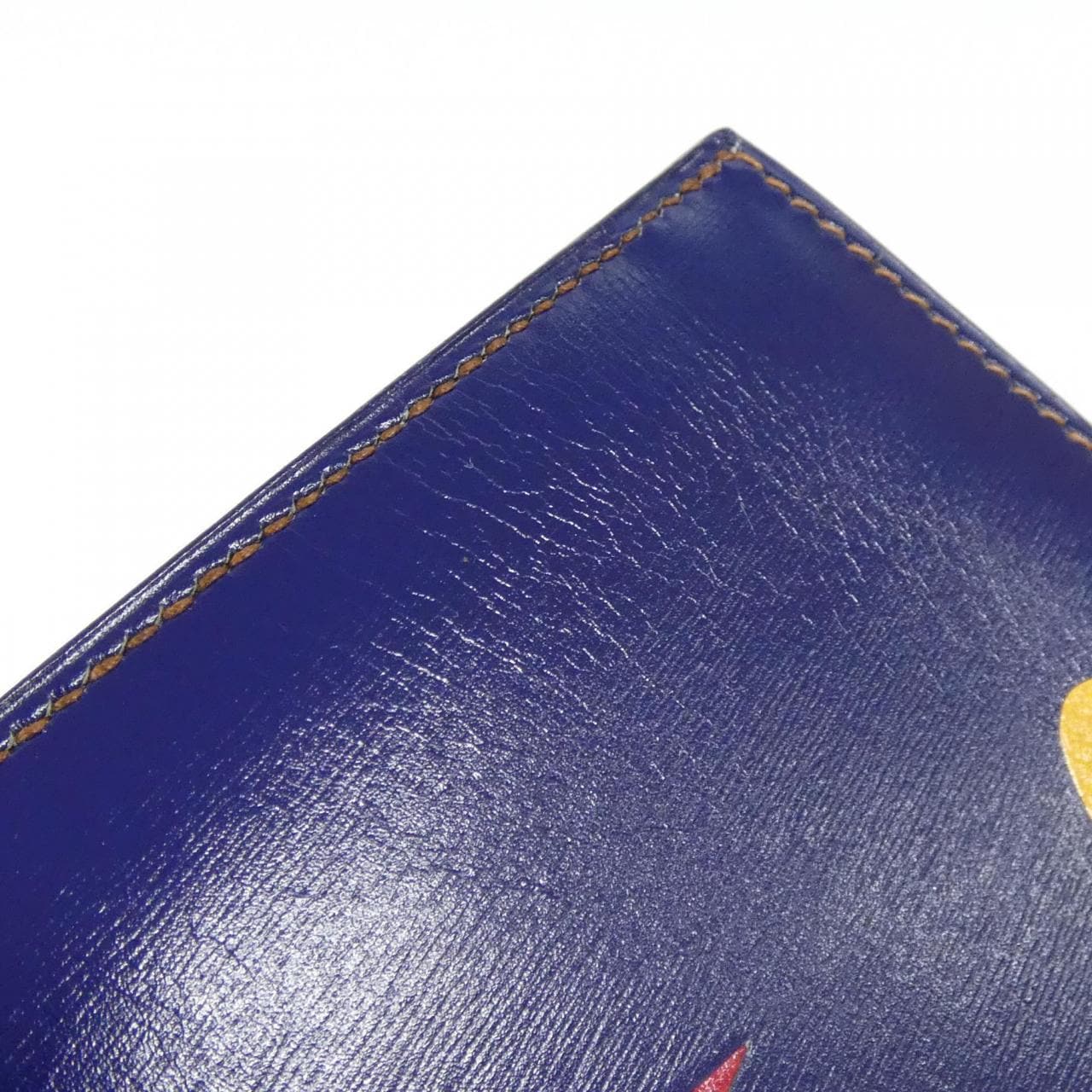 HERMES Shoulder Box Calf 藍色 Box 皮 - 縮圖 5