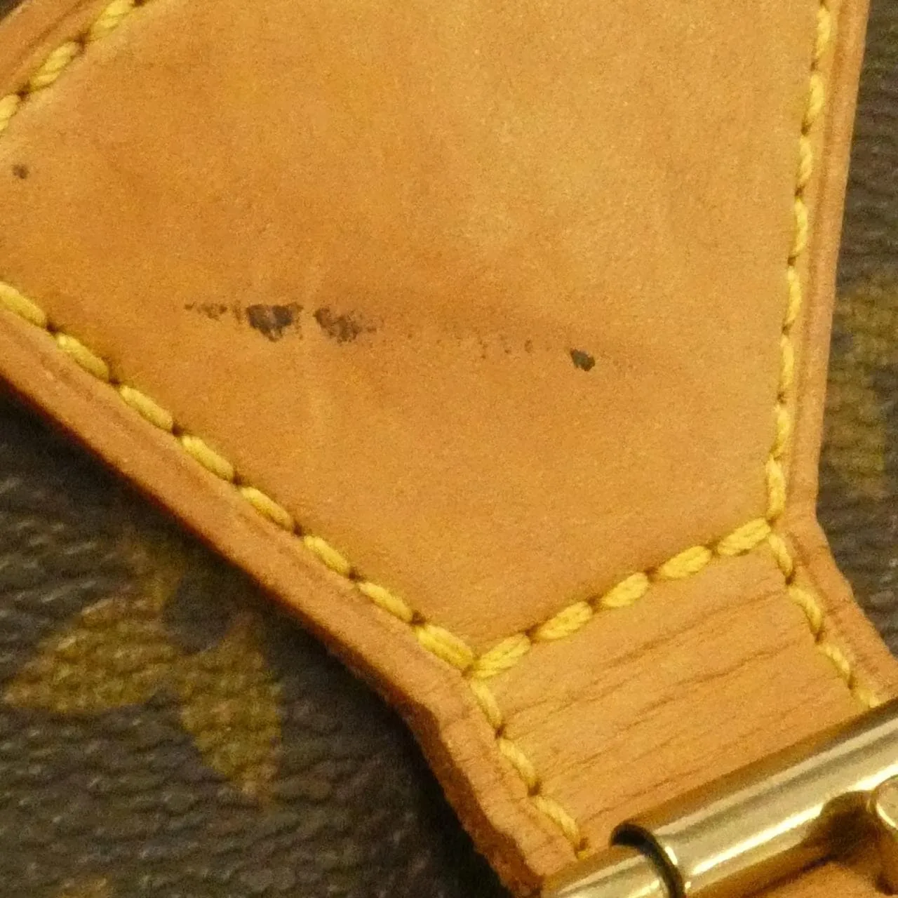 LOUIS VUITTON Montsouris M51135 Backpack Monogram 黑色 Monogram 中古品B - 縮圖 5