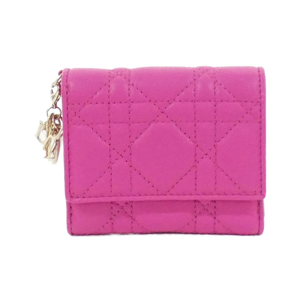 DIOR Lady Dior S0181ONMJ Wallet Lambskin Black