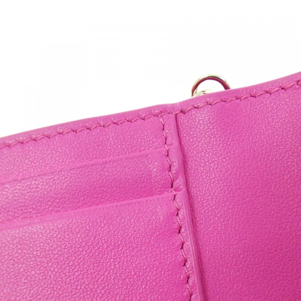 DIOR Lady Dior S0181ONMJ Wallet Lambskin Black Lambskin Rank A - Thumbnail 7