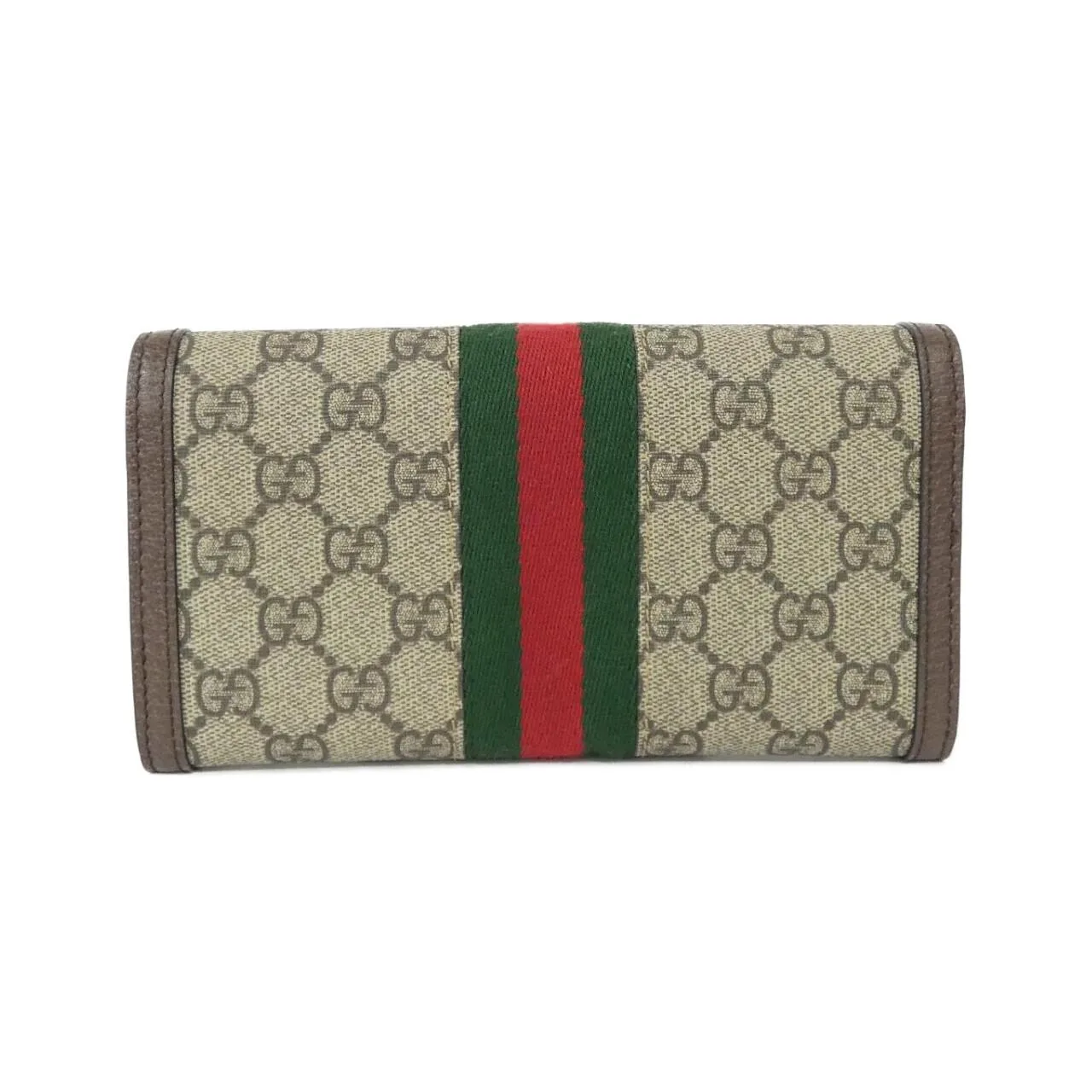 GUCCI 523153 96IWG Wallet Canvas 黑色 帆布 中古品A - 縮圖 2