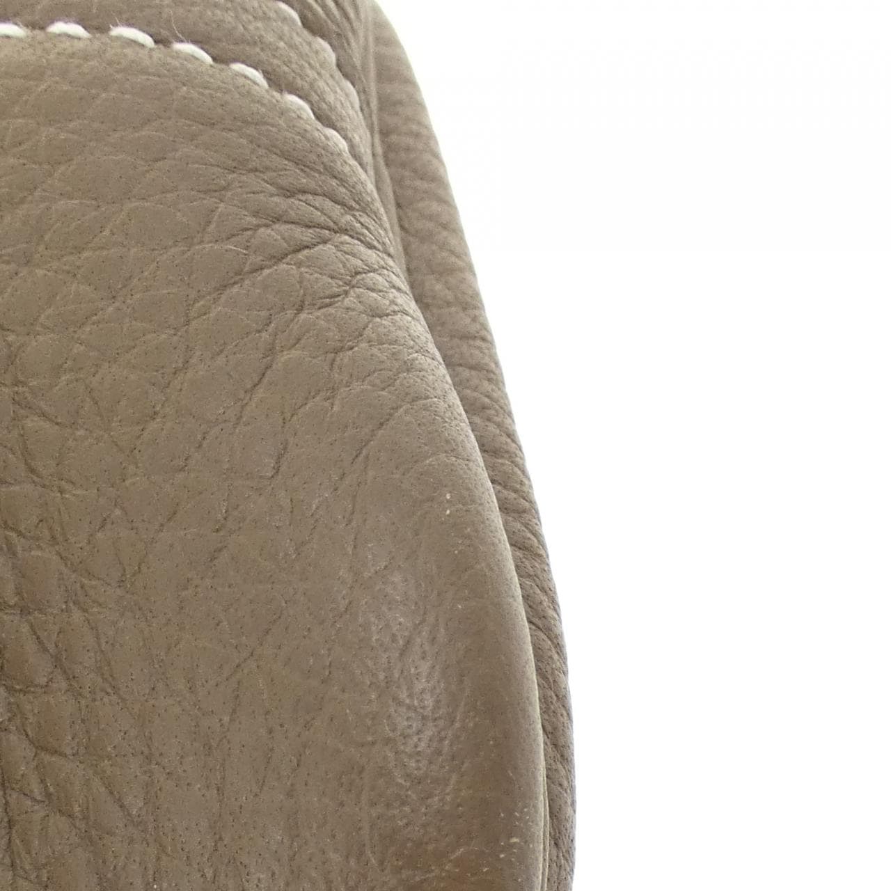 HERMES HERMÈS Bolide 073419CC Bag Clemence Etoupe Clemence Leather Rank A - Thumbnail 3