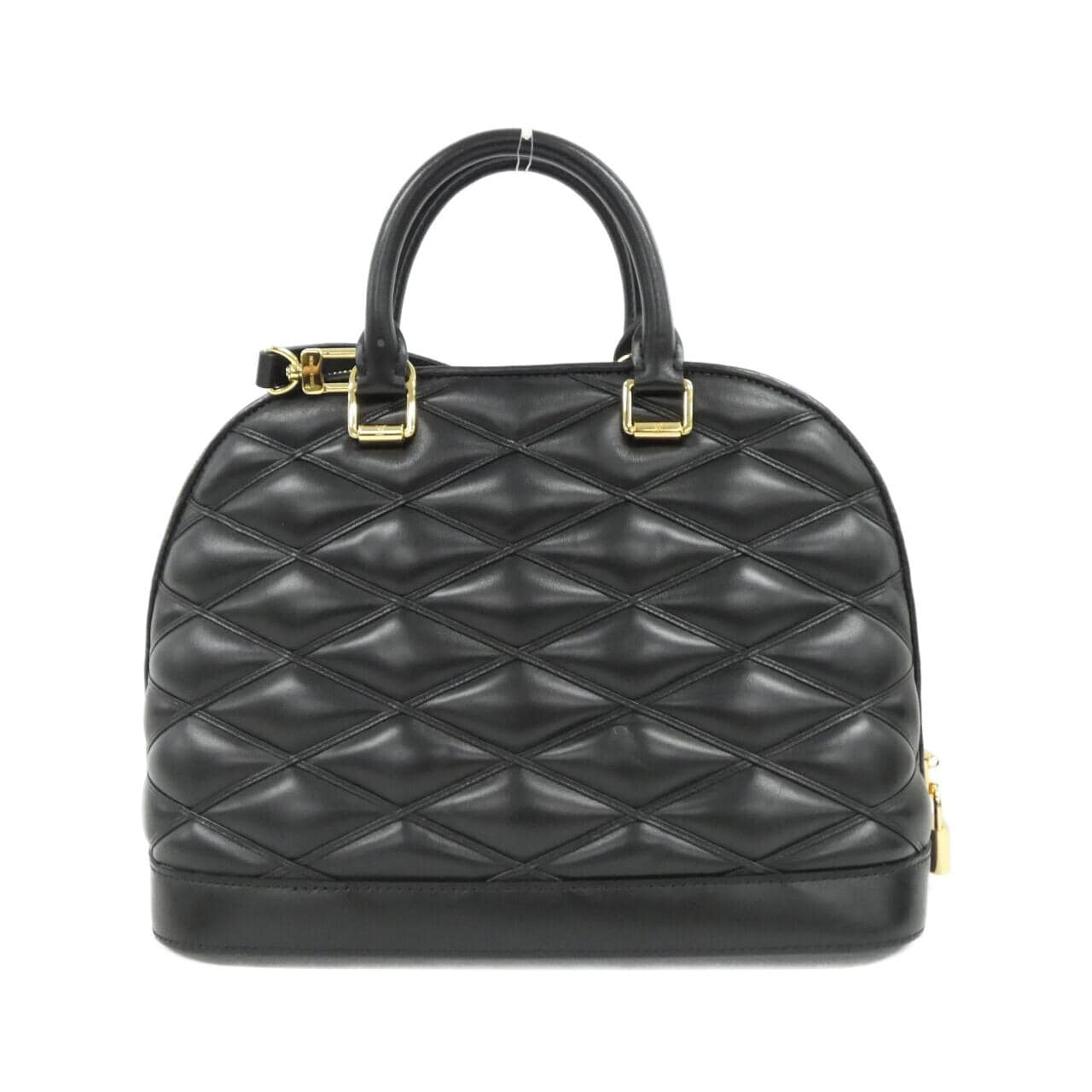 LOUIS VUITTON Alma M23688 Bag Lambskin Black Lambskin - Thumbnail 2