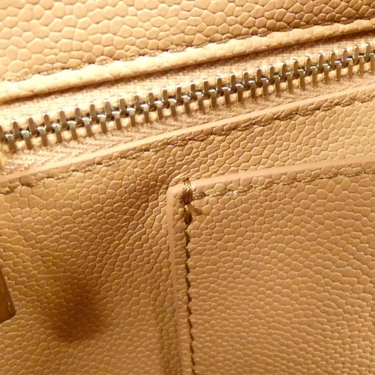 CHANEL Chanel 22 AS3818 Handbag Grained Calfskin Brown Grained Calfskin - Thumbnail 7