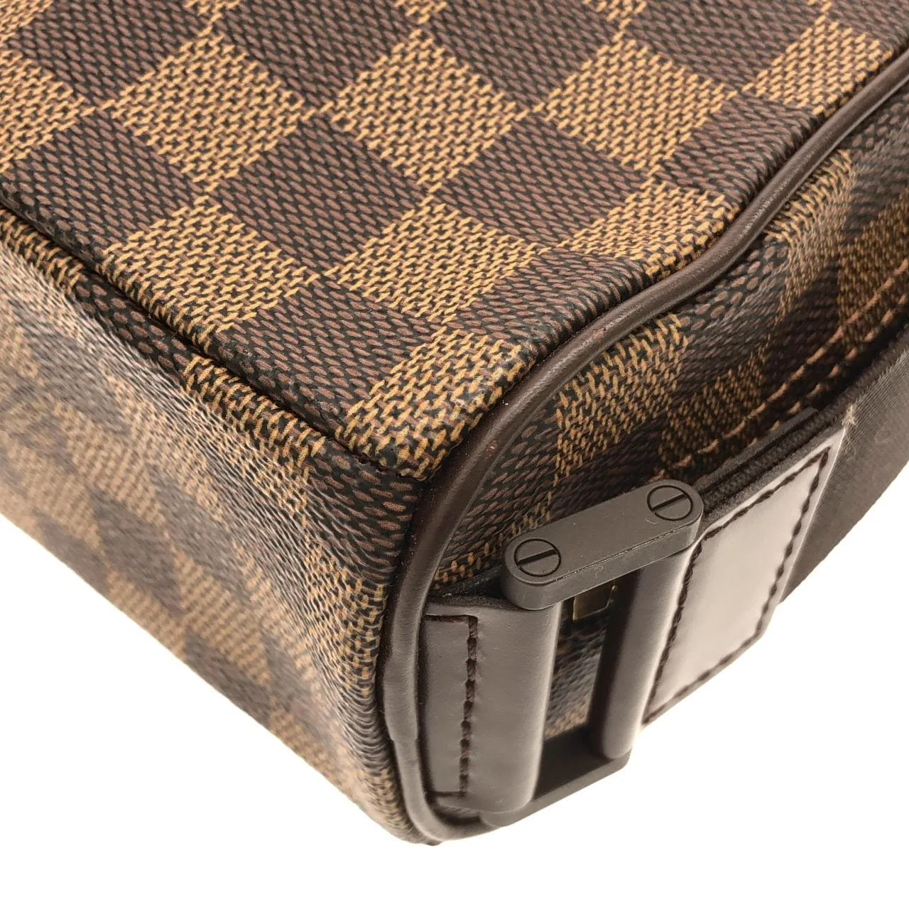 LOUIS VUITTON N41442 Shoulder Damier 黑色 Damier 中古品A - 縮圖 3