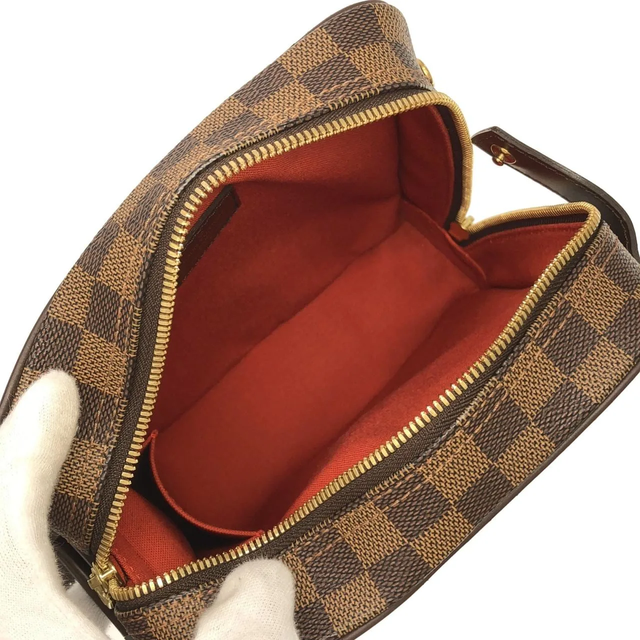 LOUIS VUITTON N41442 Shoulder Damier 黑色 Damier 中古品A - 縮圖 7
