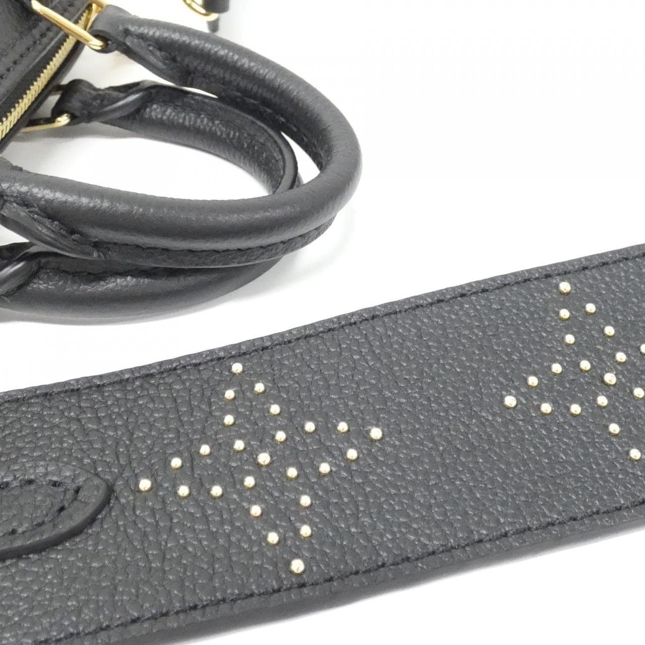 LOUIS VUITTON Speedy M46745 Bag Monogram 黑色 Monogram 中古品A - 縮圖 4