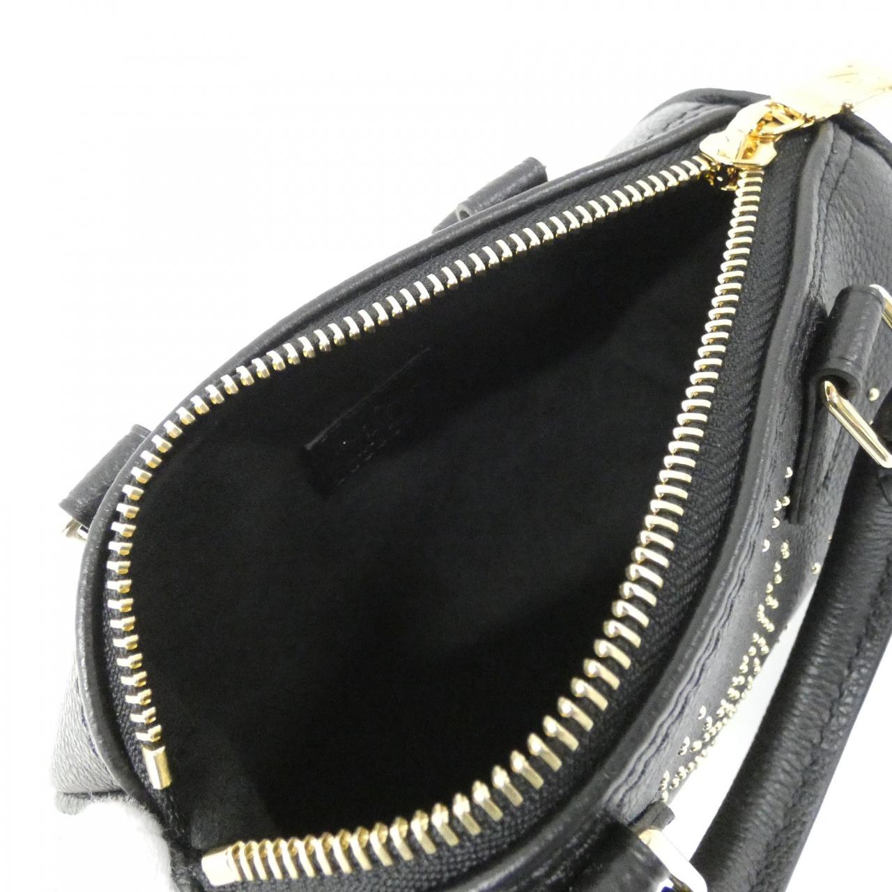 LOUIS VUITTON Speedy M46745 Bag Monogram 黑色 Monogram 中古品A - 縮圖 5