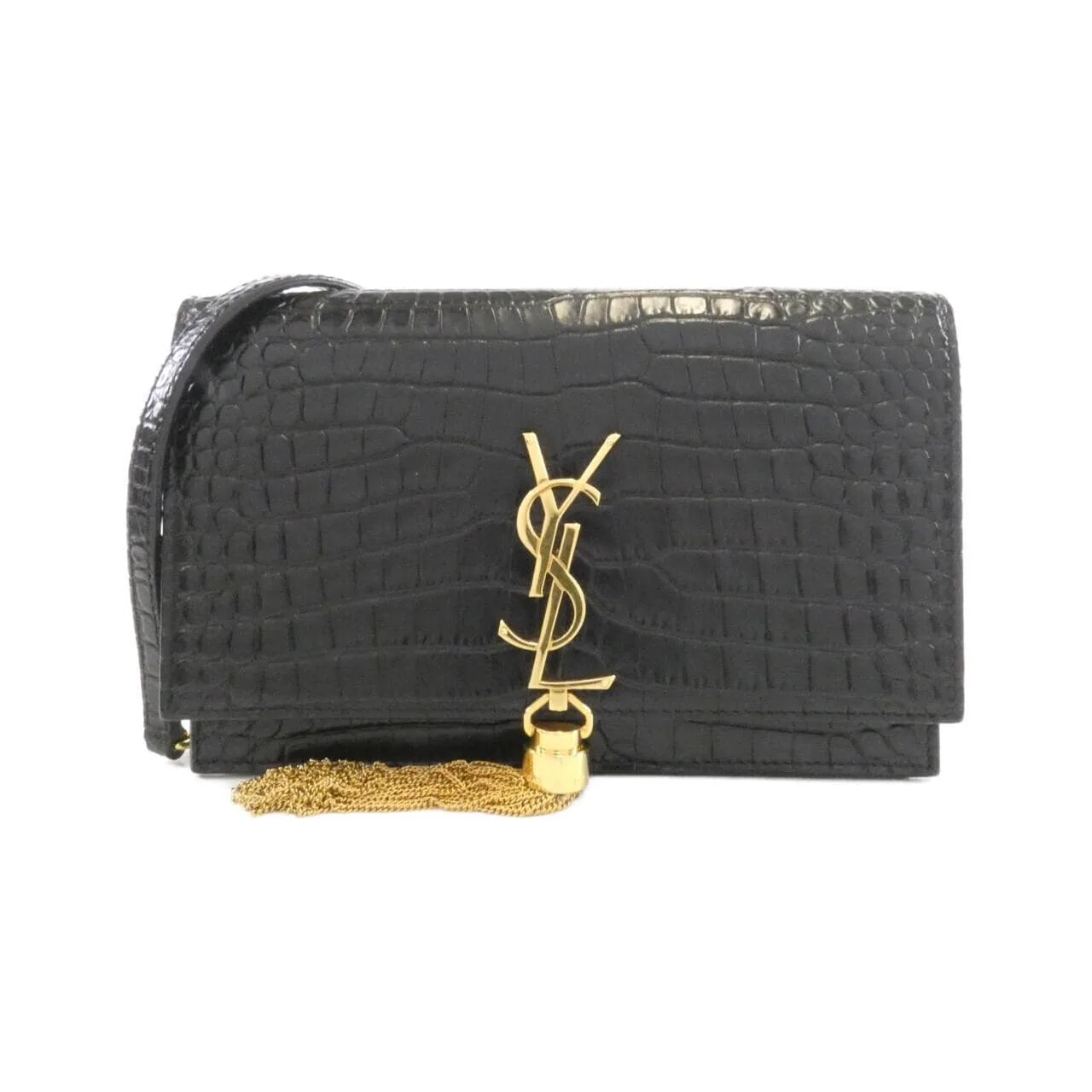 SAINT LAURENT 452159 DND1J Wallet Leather