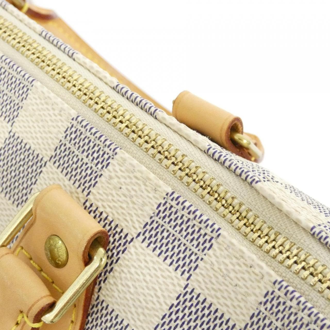 LOUIS VUITTON Speedy N41533 Boston Bag Damier 黑色 Damier 中古品A - 縮圖 5